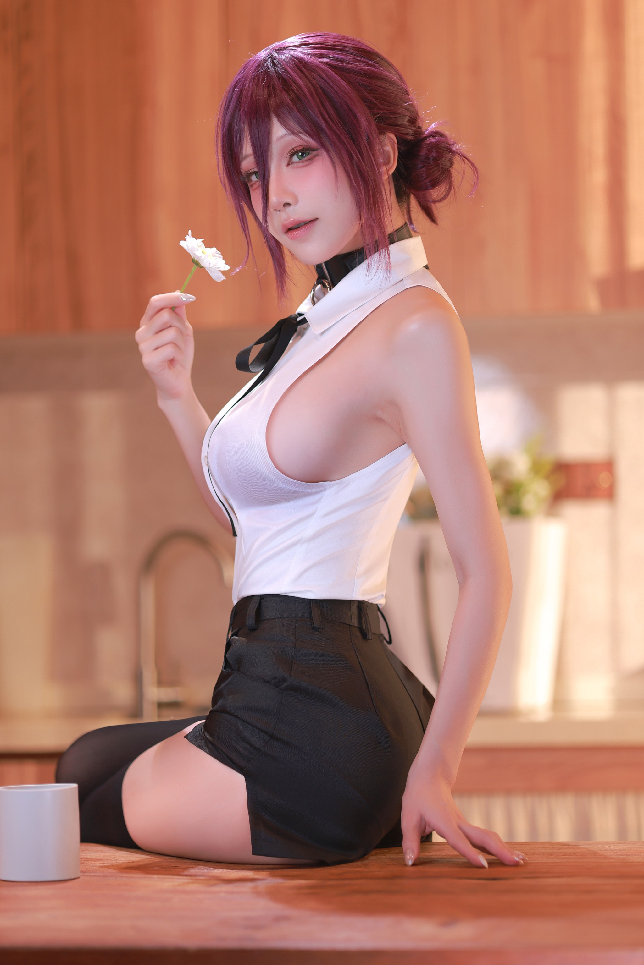 图片[1]-水淼Aqua – NO.259 Patreon 链锯人 蕾塞Reze[60P]-XikXak